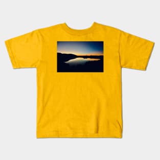 Lake sunset Kids T-Shirt